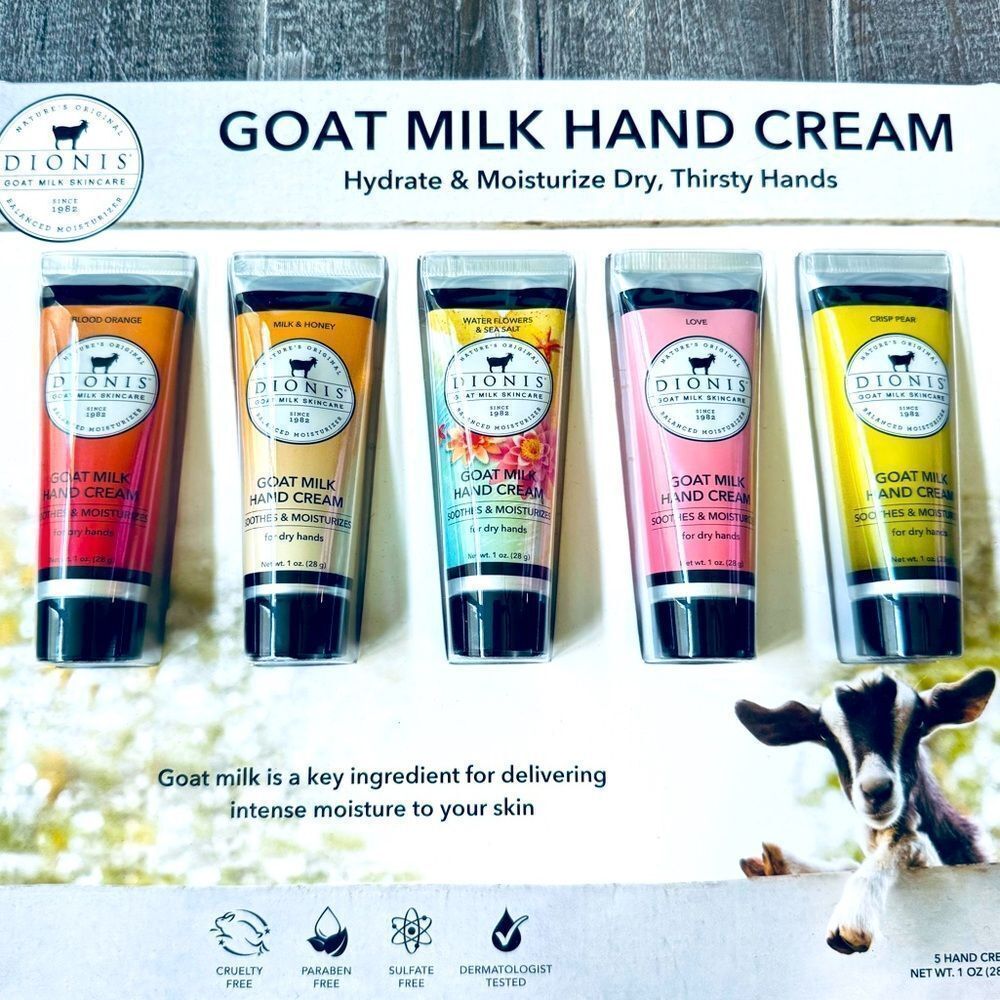 Dionis Goat Milk Hand Cream 5-pc Set